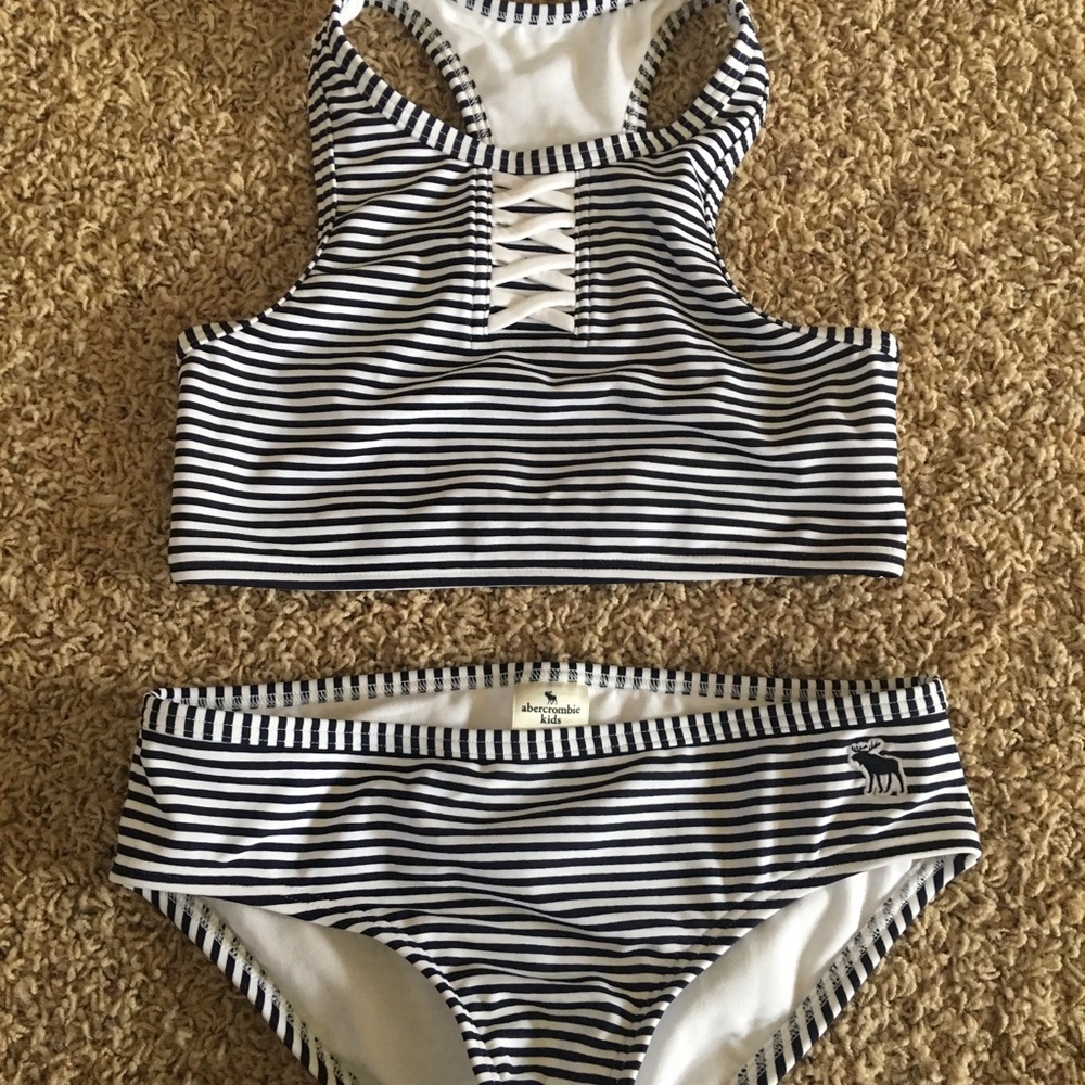 SZ 11/12 Abercrombie Two Piece Swimsuit NWOT